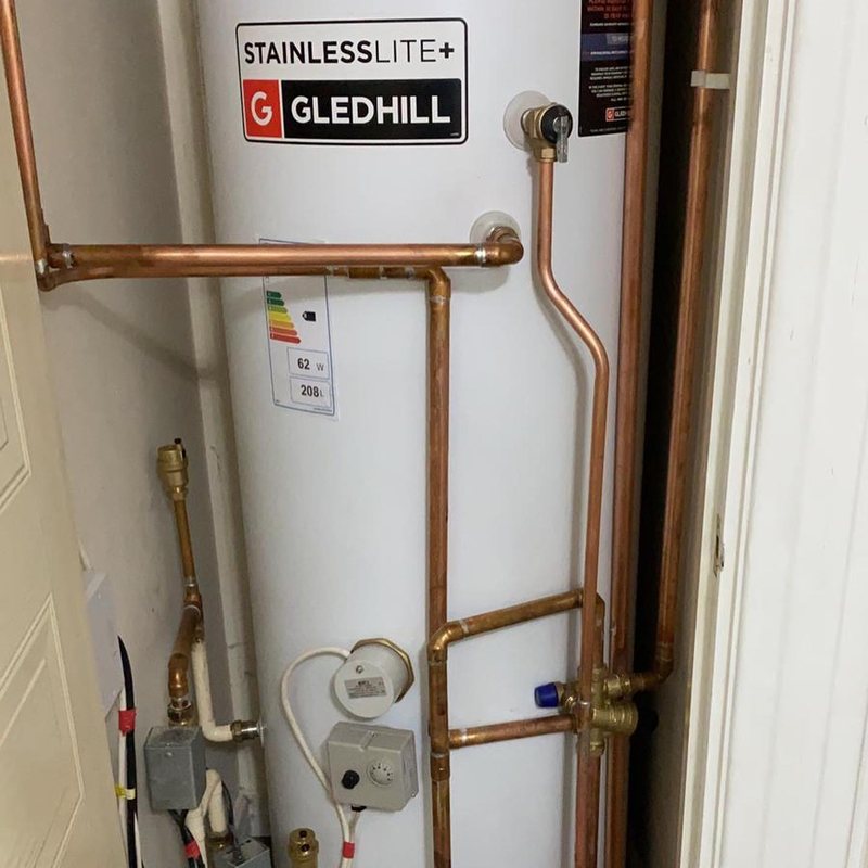 Central Heating & Radiators completed project